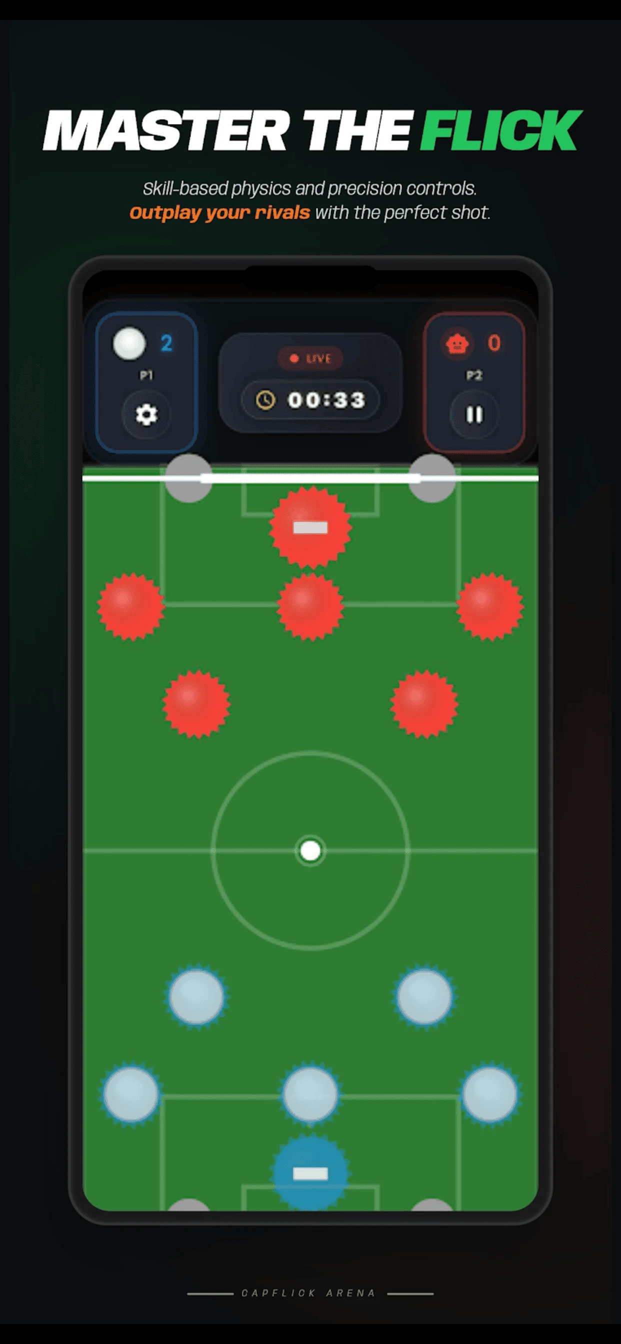 CapFlick - Street Cap Football screenshot
