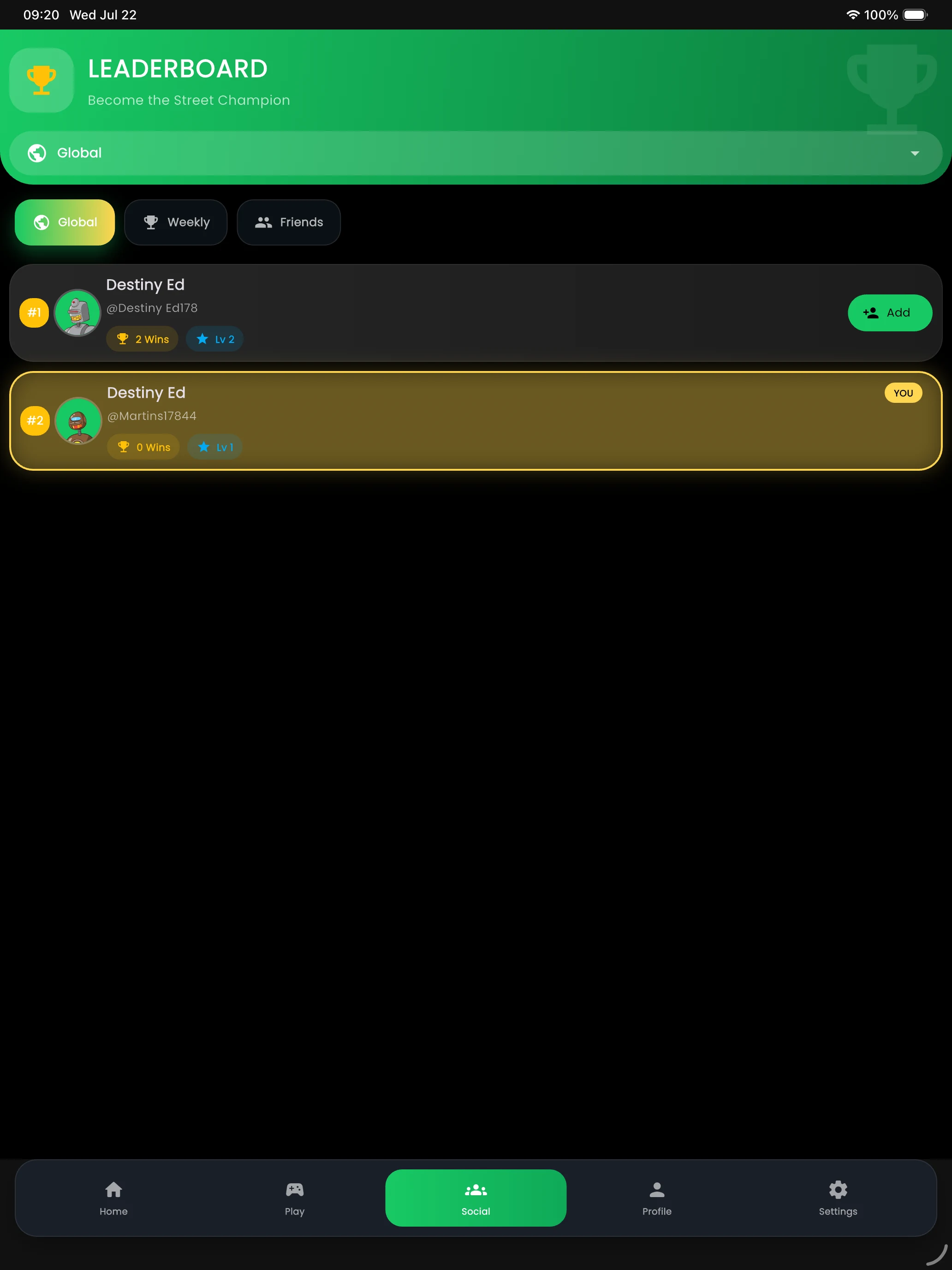 CapFlick - Street Cap Football screenshot